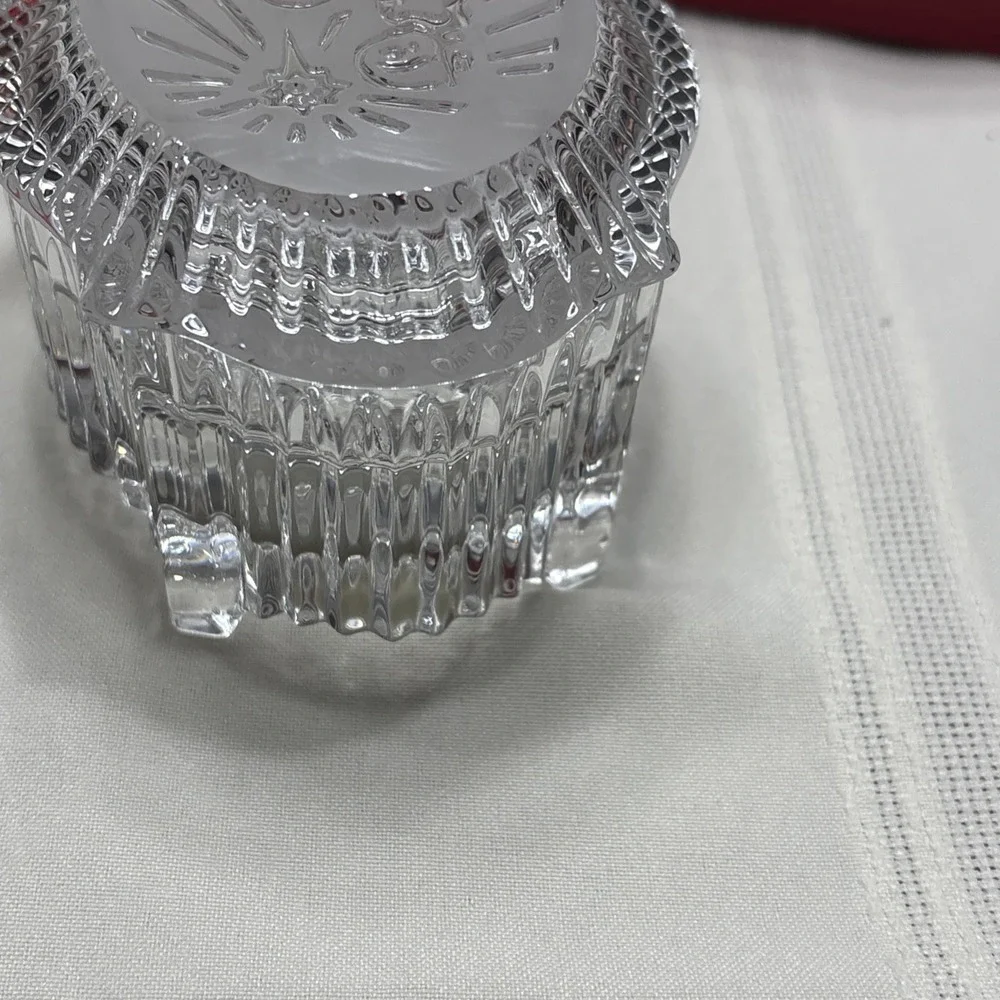 Waterford Crystal Music Box Songs of Christmas 1st Edition SILENT NIGHT 1996 New